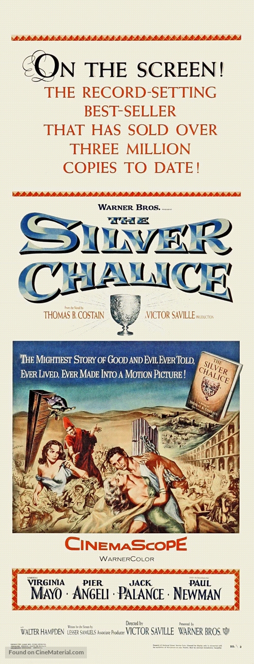 The Silver Chalice - Movie Poster
