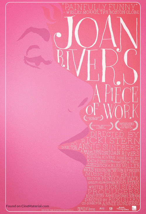 Joan Rivers: A Piece of Work - Canadian Movie Poster