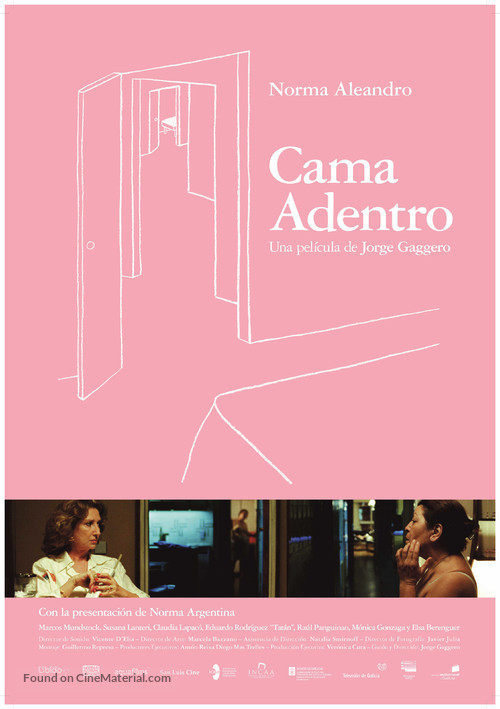 Cama adentro - Argentinian Movie Poster