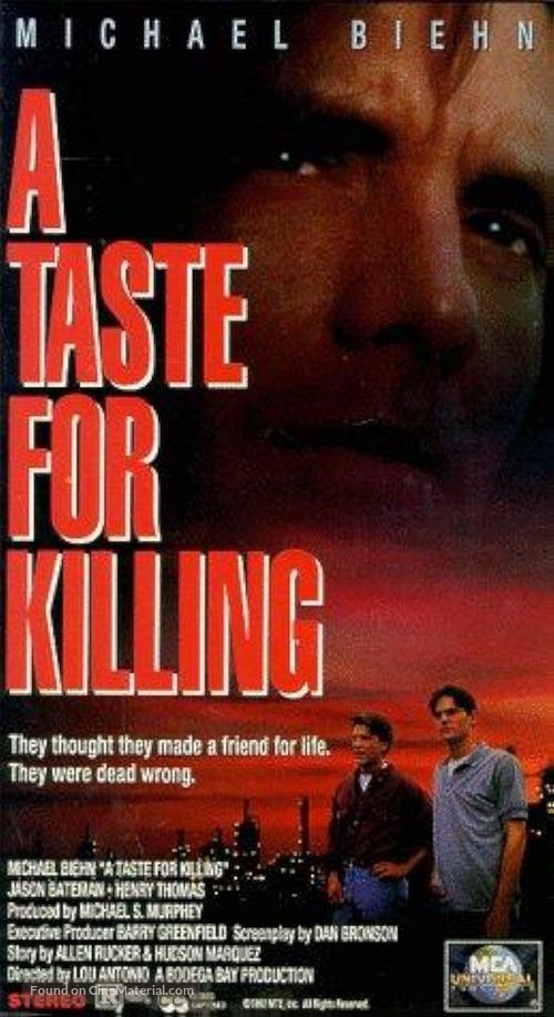 A Taste for Killing - Movie Cover