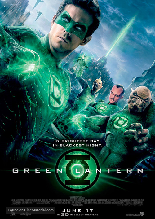 Green Lantern - Dutch Advance movie poster