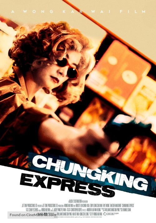 Chung Hing sam lam - Swedish Movie Poster