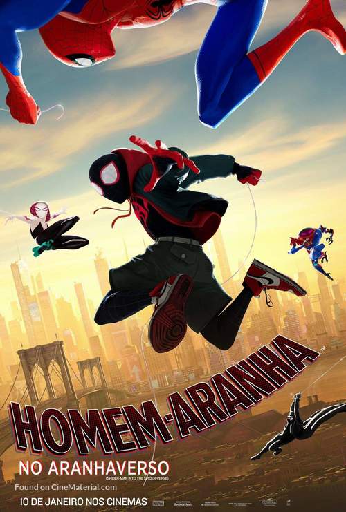 Spider-Man: Into the Spider-Verse - Brazilian Movie Poster