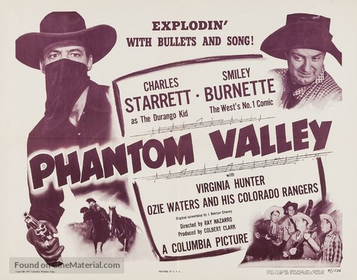 Phantom Valley - Movie Poster