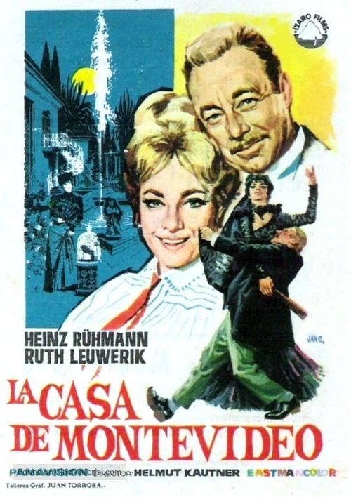 Das Haus in Montevideo - Spanish Movie Poster