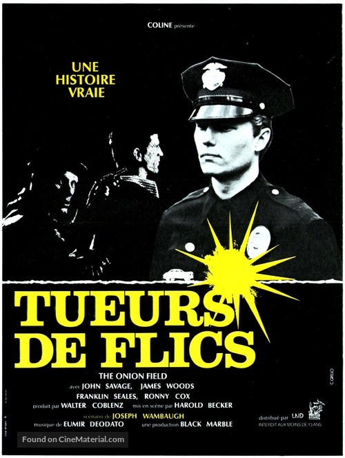 The Onion Field - French Movie Poster