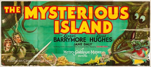 The Mysterious Island - Movie Poster