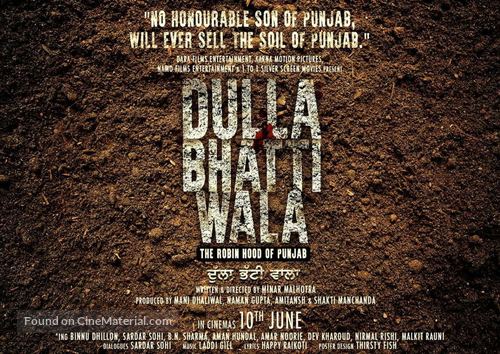 Dulla Bhatti Wala - Indian Movie Poster