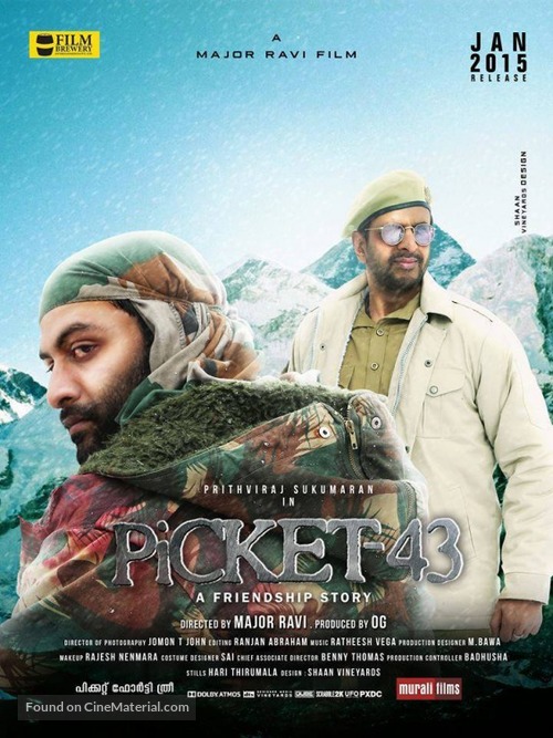 Picket 43 - Indian Movie Poster