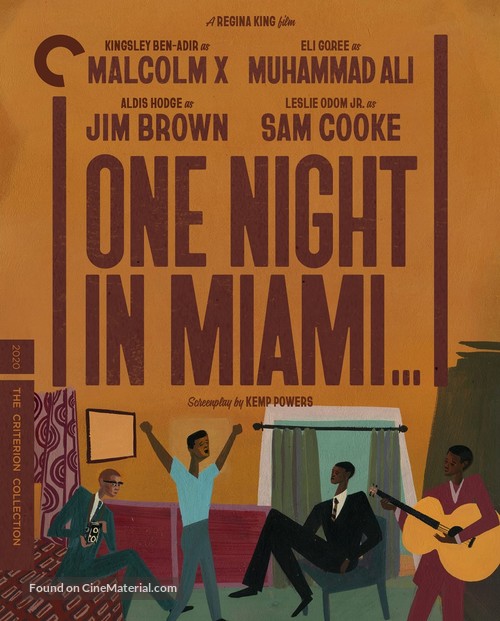 One Night in Miami - Blu-Ray movie cover