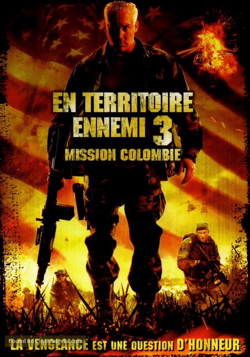 Behind Enemy Lines: Colombia - French DVD movie cover