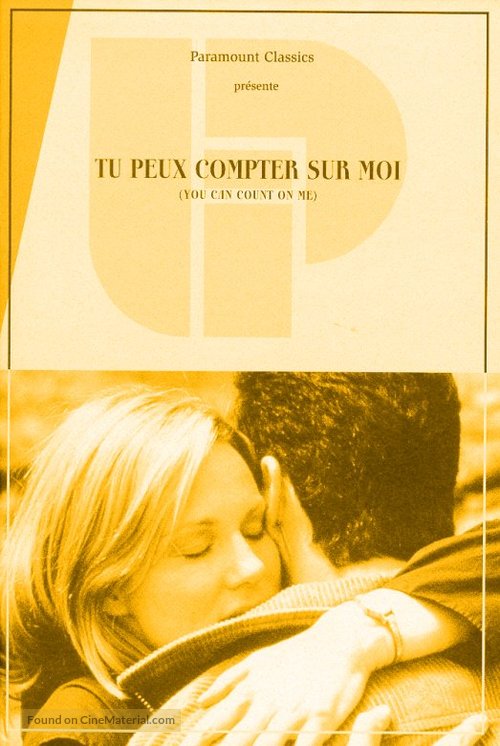 You Can Count on Me - French poster