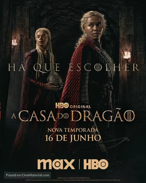 &quot;House of the Dragon&quot; - Brazilian Movie Poster