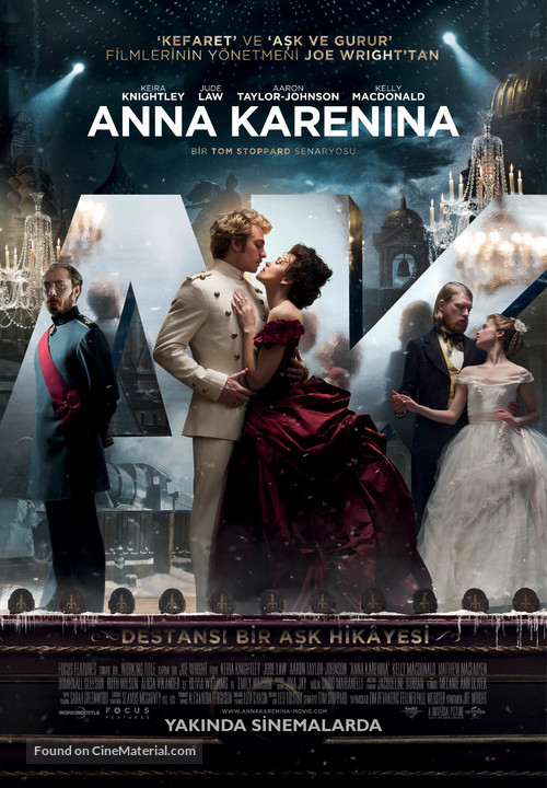 Anna Karenina - Turkish Movie Poster