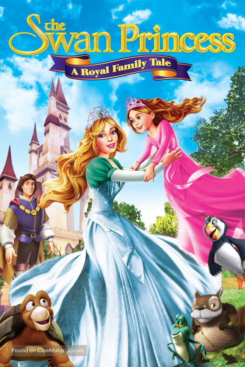 The Swan Princess: A Royal Family Tale - DVD movie cover