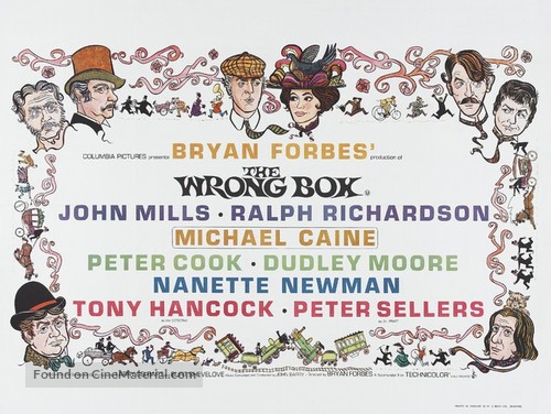 The Wrong Box - British Movie Poster