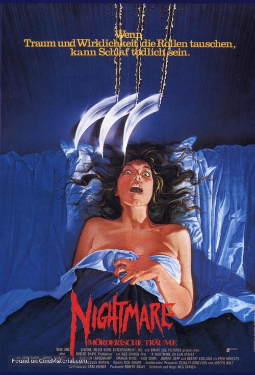 A Nightmare On Elm Street - German Movie Poster