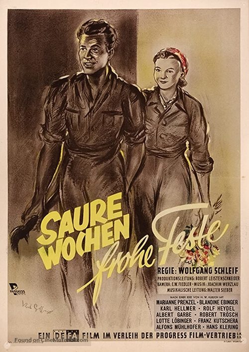 Saure Wochen - frohe Feste - German Movie Poster