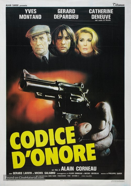 Le choix des armes - Italian Movie Poster
