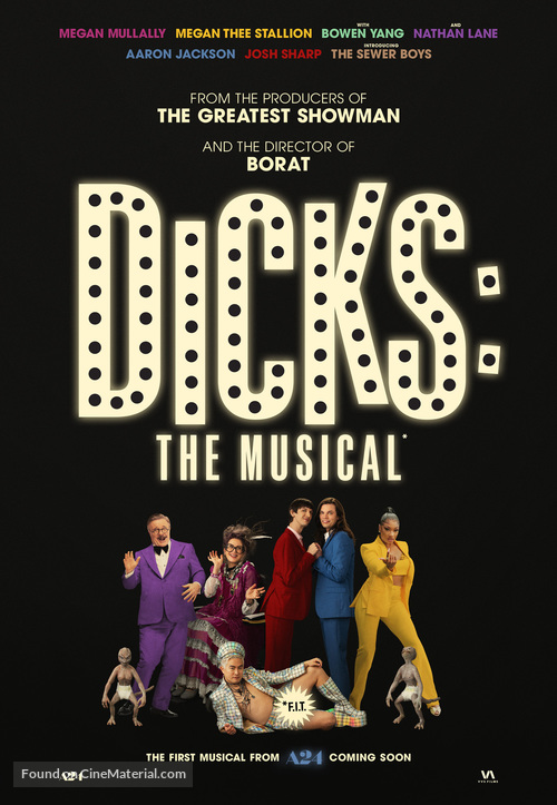 Dicks the Musical - Canadian Movie Poster