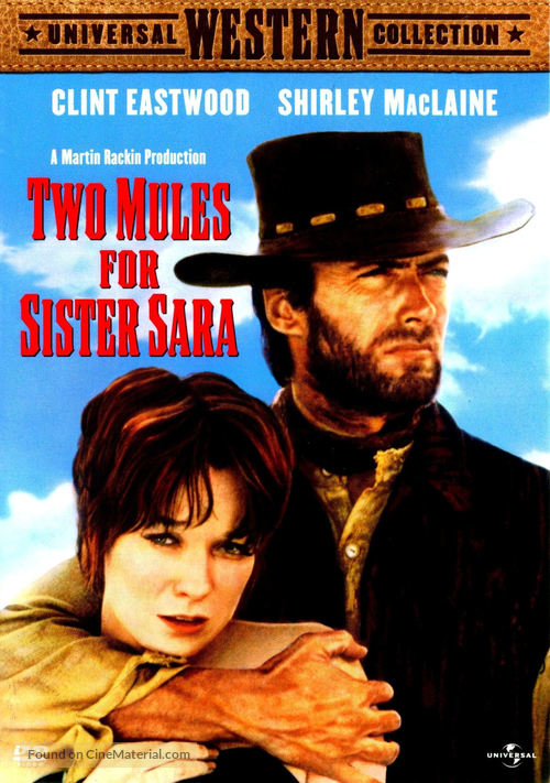 Two Mules for Sister Sara - DVD movie cover