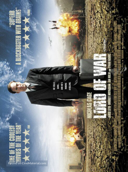 Lord of War - British Theatrical movie poster