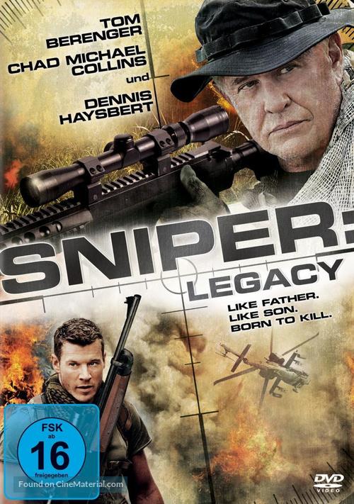 Sniper: Legacy - German DVD movie cover