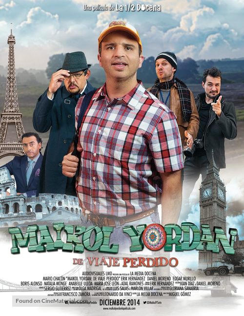 Maikol Yordan de Viaje Perdido - Costa Rican Movie Poster