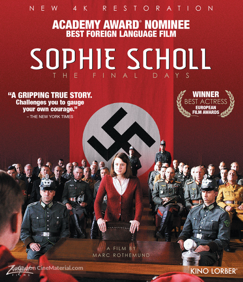 Sophie Scholl - Die letzten Tage - Blu-Ray movie cover