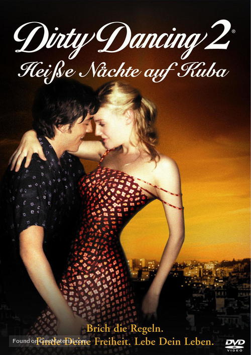 Dirty Dancing: Havana Nights - German DVD movie cover