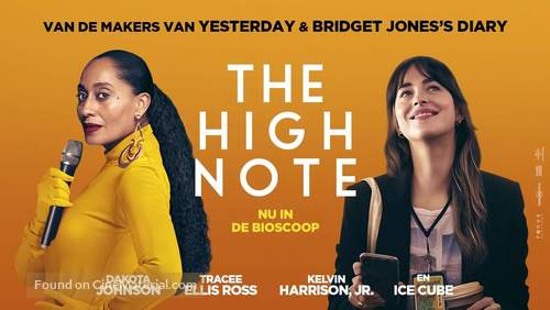 The High Note - Dutch Movie Poster