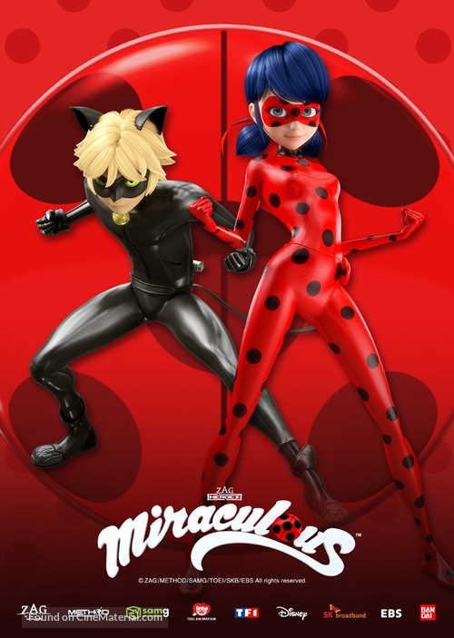 &quot;Miraculous: Tales of Ladybug &amp; Cat Noir&quot; - South Korean Movie Poster