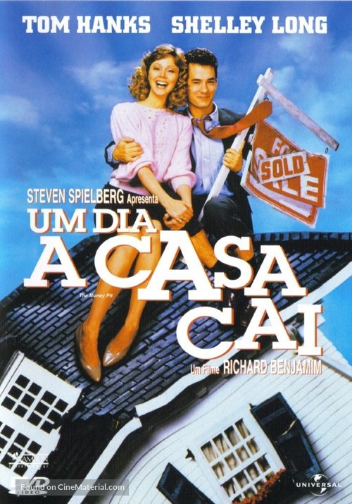 The Money Pit - Brazilian DVD movie cover