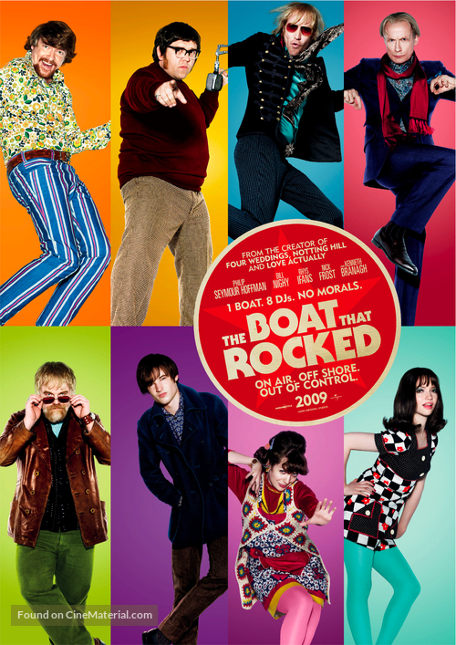 The Boat That Rocked - British Movie Poster