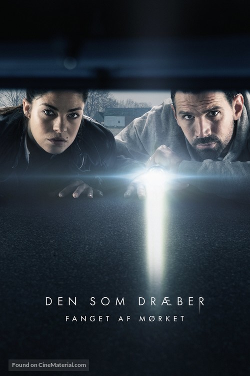 &quot;Den som dr&aelig;ber - Fanget af m&oslash;rket&quot; - Danish Movie Cover