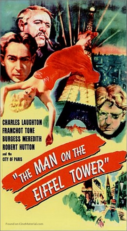 The Man on the Eiffel Tower - Movie Poster