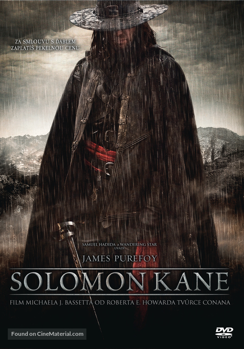 Solomon Kane - Czech DVD movie cover