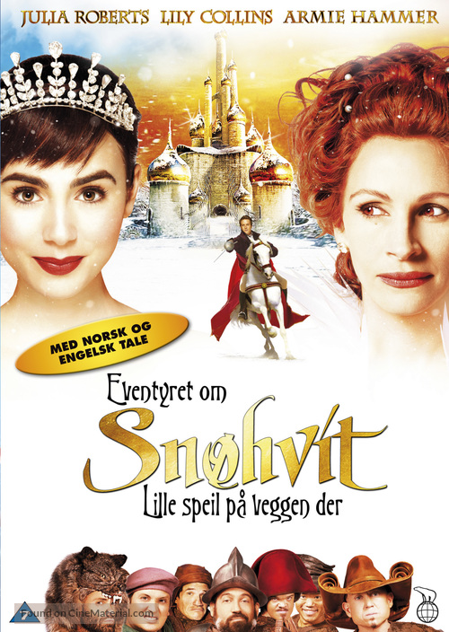 Mirror Mirror - Norwegian DVD movie cover