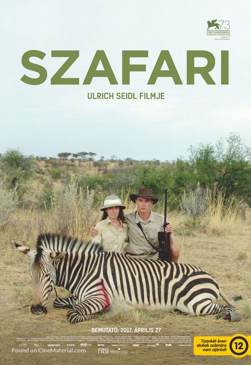 Safari - Hungarian Movie Poster