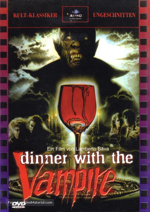 Dinner with a vampire - German DVD movie cover