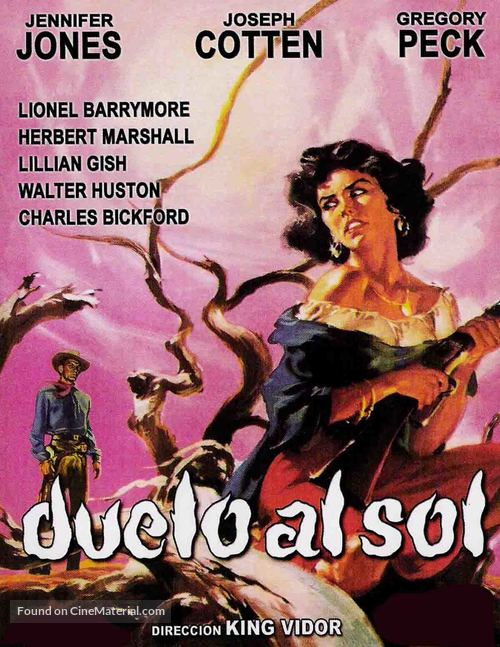 Duel in the Sun - Spanish Movie Poster