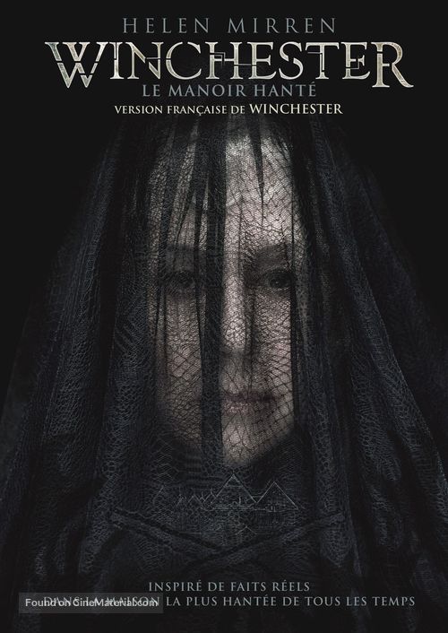 Winchester - Canadian DVD movie cover