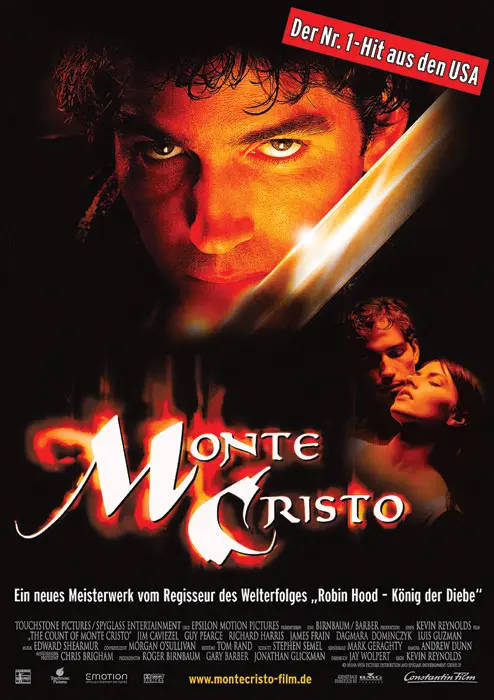 The Count Of Monte Cristo Movie Poster