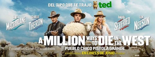 A Million Ways to Die in the West - Argentinian Movie Poster