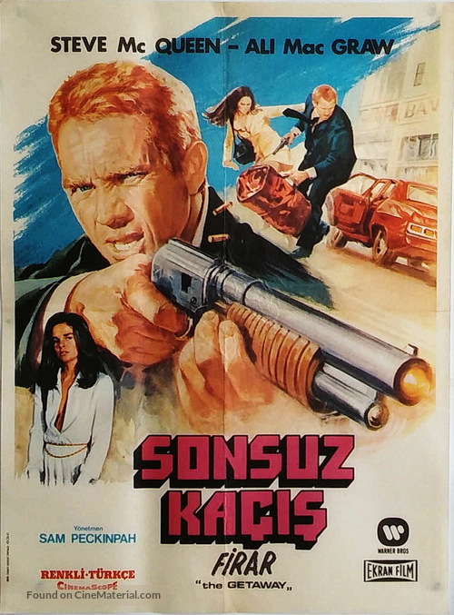 The Getaway - Turkish Movie Poster