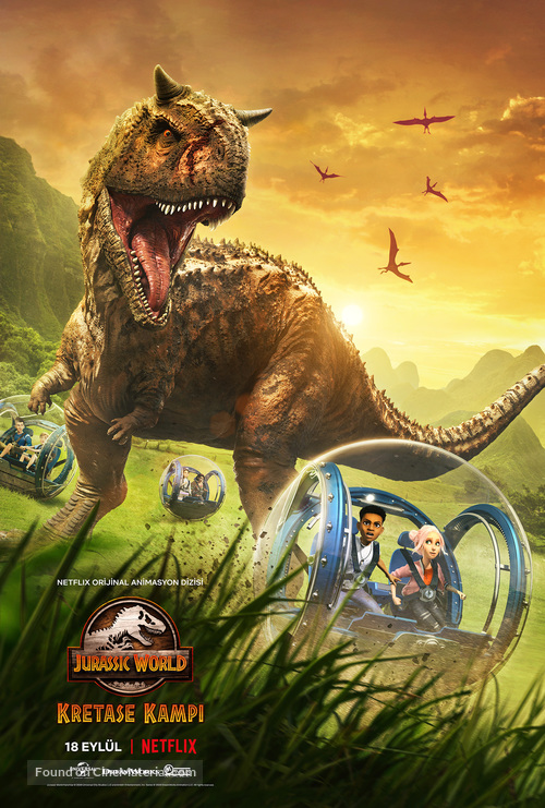 &quot;Jurassic World: Camp Cretaceous&quot; - Turkish Movie Poster