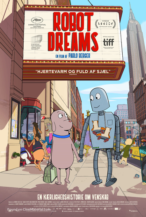 Robot Dreams - Danish Movie Poster