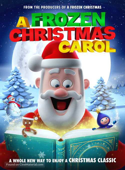 A Frozen Christmas Carol - DVD movie cover