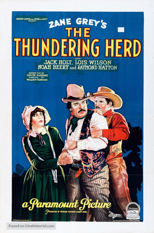 The Thundering Herd - Movie Poster