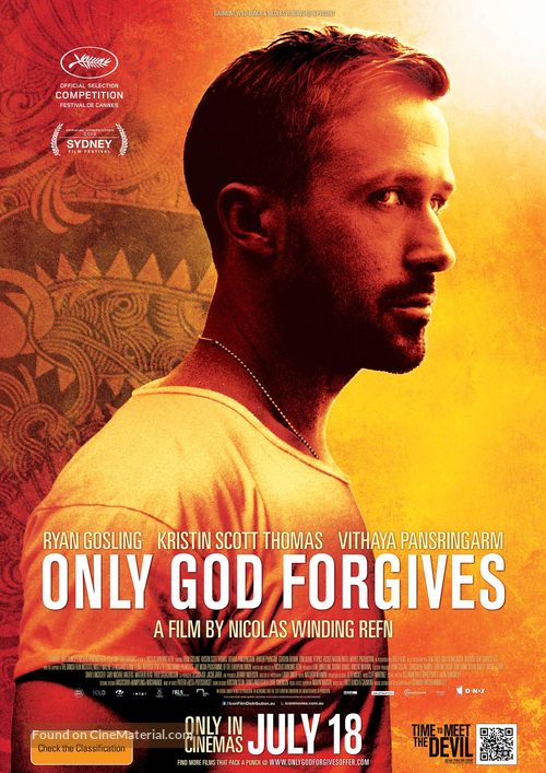 Only God Forgives - Australian Movie Poster